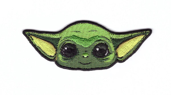 Star Wars Baby Yoda Mandalorian Iron On Embroidered Clothes