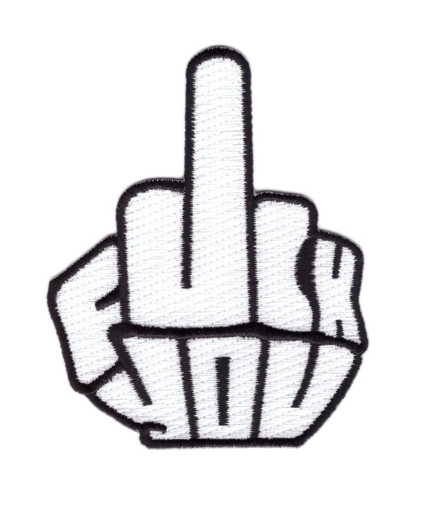 Hook F*ck you Finger Jacket Bag Tactical Patch