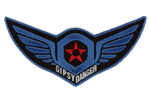 Velcro Gipsy Danger Wings Pacific Rim Movie Alien Monster Kaiju Jaeger Patch - Titan One