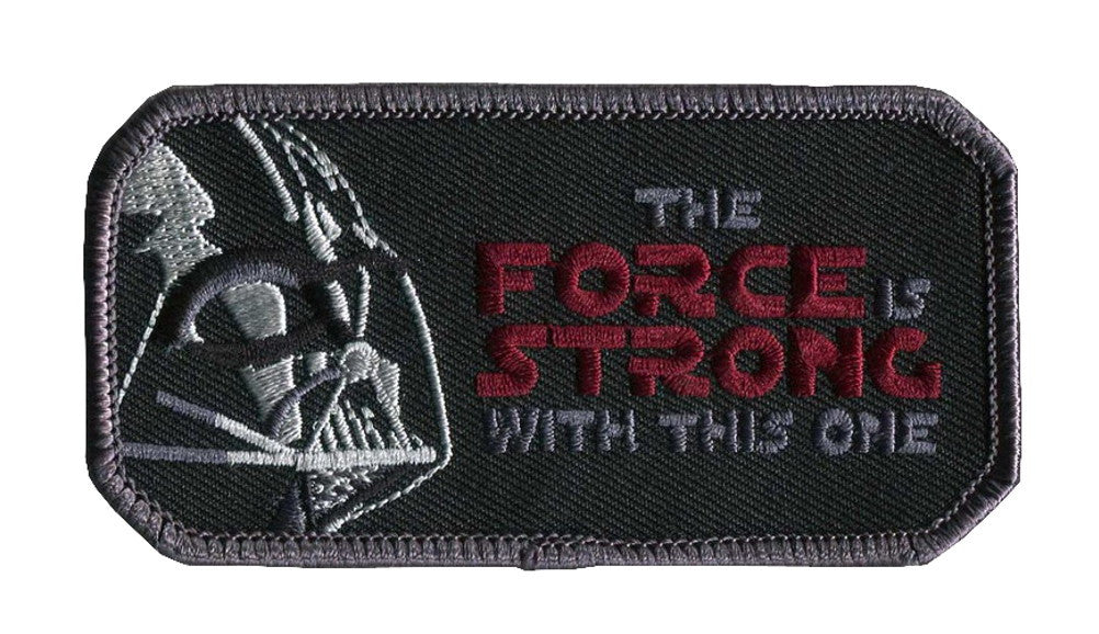 Velcro The Force Is Strong with This One Morale Tactical Airsoft Patch - Titan One