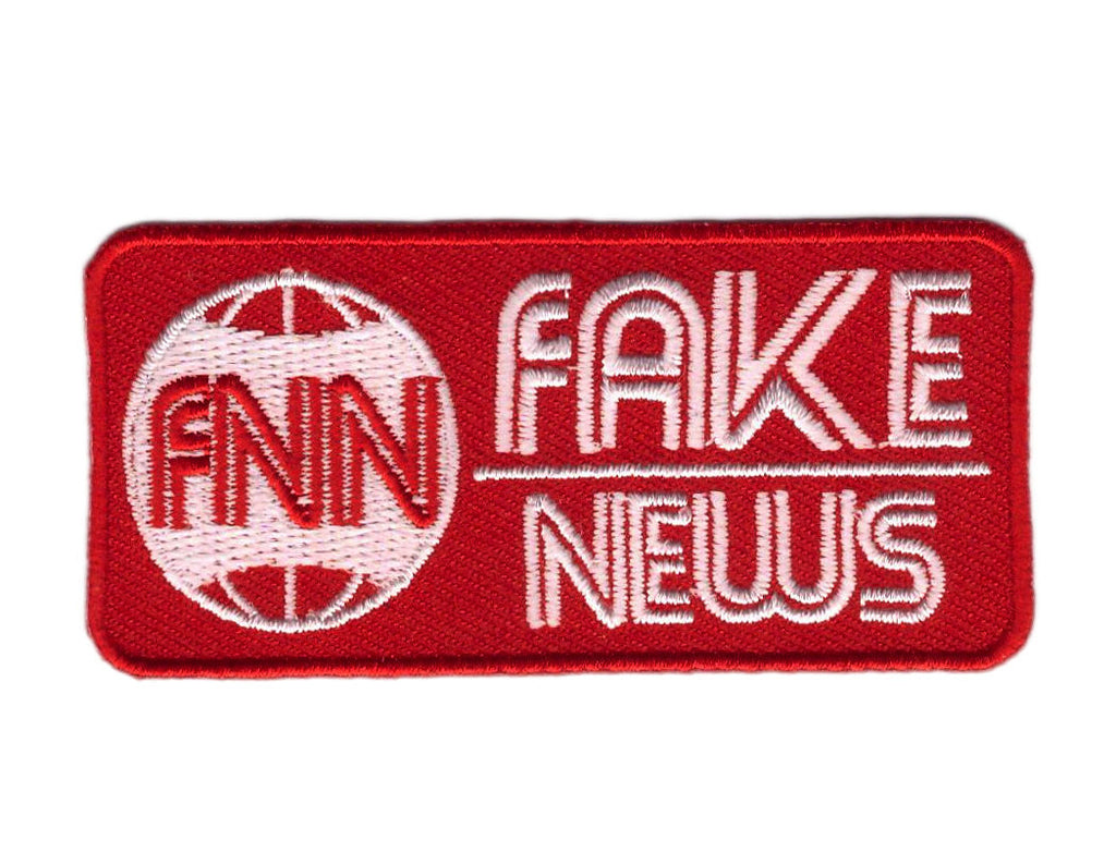 Velcro Fake News CNN Mass Media Tactical Morale Airsoft Rucking Patch - Titan One