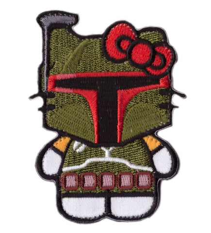 Velcro Hello Boba Fett Kitty Empire Dark Side Morale Patch