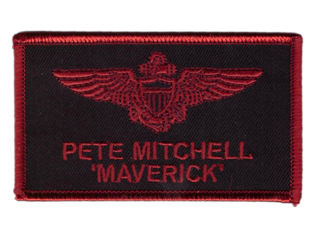 Velcro Maverick Top Gun Movie Navy Fighter Cosplay Jumpsuit Costume Patch - Titan One