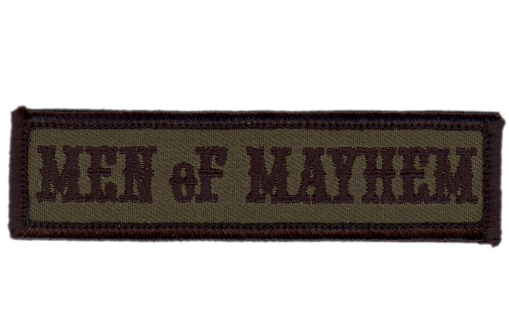 Velcro Camo Green Men of Mayhem SOA Sons of Anarchy Tactical Patch - Titan One