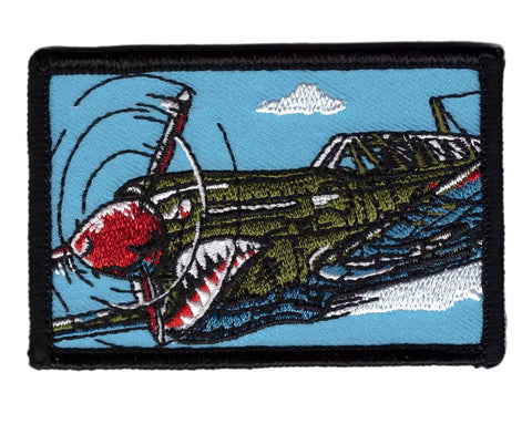 P40 Warhawk WW2 Dog Fight Tactical Patch