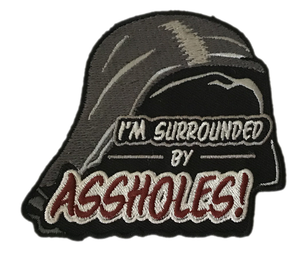 Velcro I am Surrounded by Ass Holes Spaceball Tactical Patch